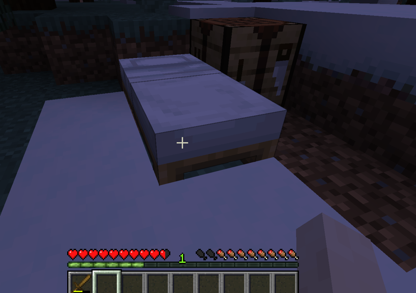 マイクラ　ベッド